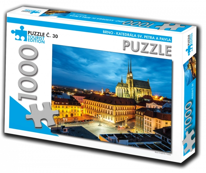 Tourist Edition Puzzle Cathedral of St. Peter and Paul, Brno 1000 Pieces