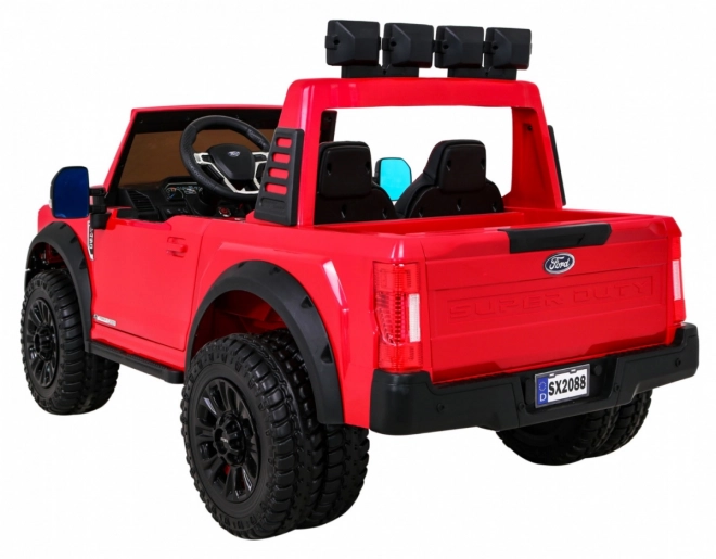 Autoturism electric Ford Super Duty – Červené