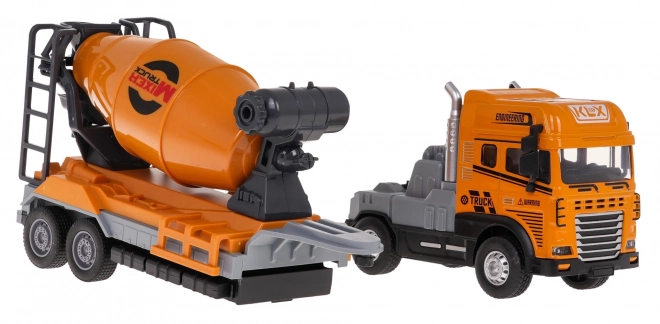 Construction Vehicle Cement Mixer with Lights and Sound