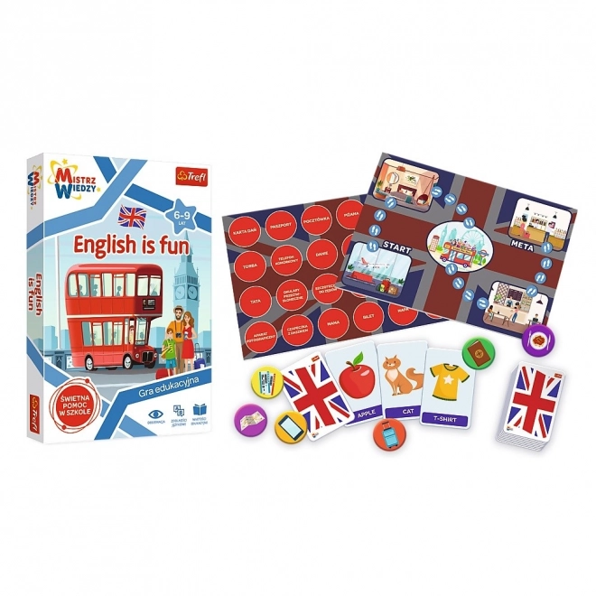 Edukacyjna gra English is Fun od Trefl