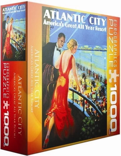 Eurographics Atlantic City Poster Puzzle 1000 Pieces