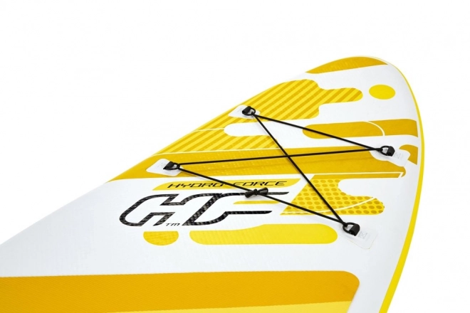 Yellow Hydro-Force Paddle Board