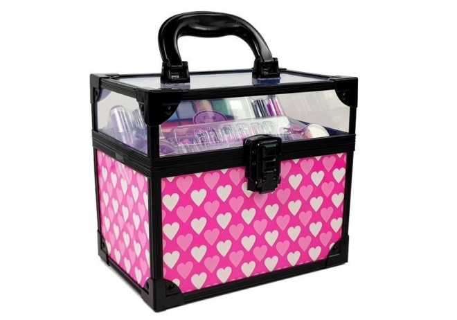 Makeup Set in Pink Hearted Box