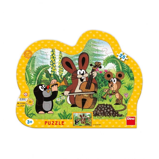 Krtek Musician Puzzle for Kids