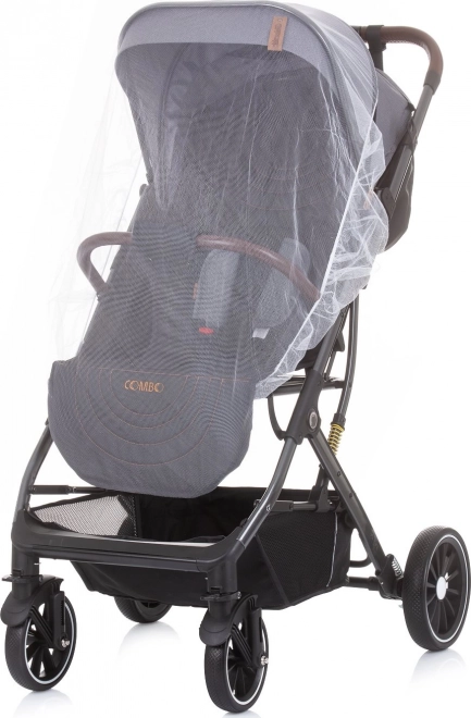 Chipolino Combo Rose Water Stroller with Footmuff – Glacier