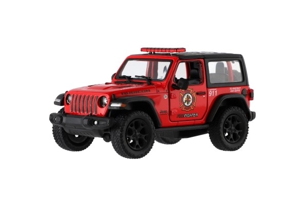 Police Jeep Wrangler 2018 Model Car