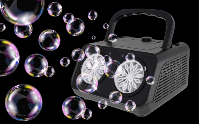 Bubble Machine with LED Lights for Kids and Adults