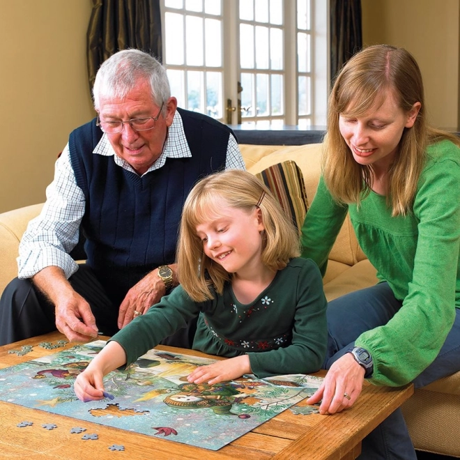 Family Puzzle Marshmallow Fun