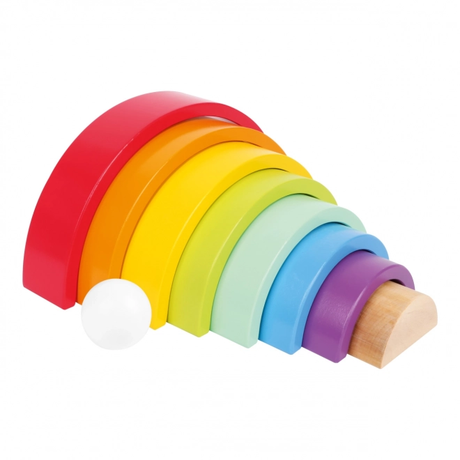 Small Foot Wooden Toys Rainbow Stacker