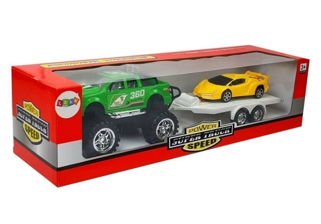 Friction Powered Off-Road and Sports Car Set