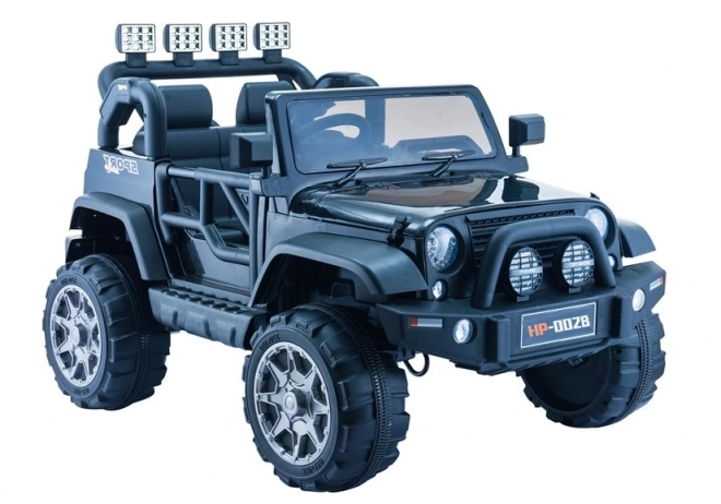 Black Battery Powered Jeep for Kids