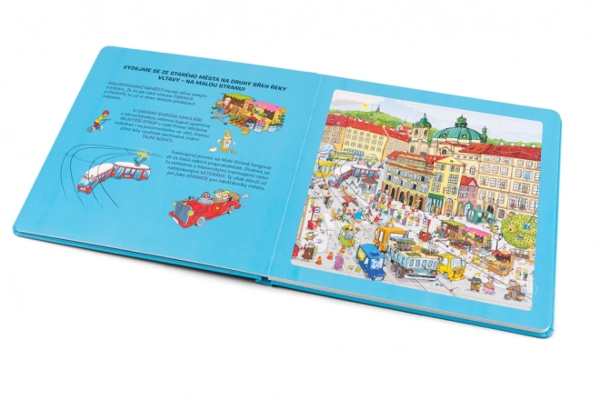 Praha – Puzzle, omalovánky a kvízy pro děti
