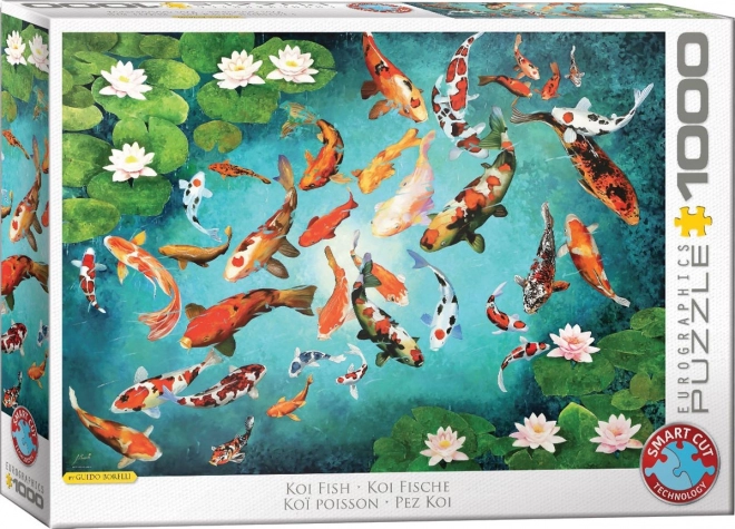 Eurographics Puzzle Koi Fish 1000 Pieces