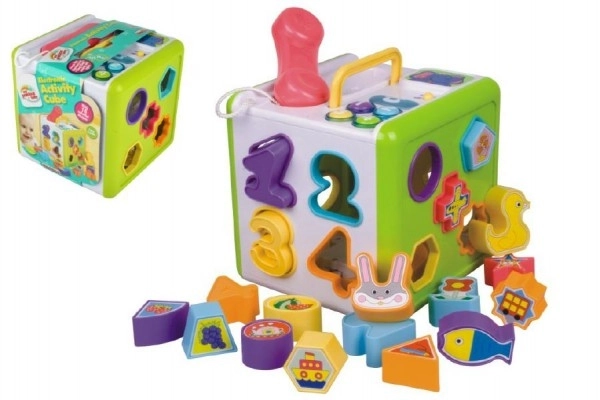 Sorter Cube With Phone For Toddlers