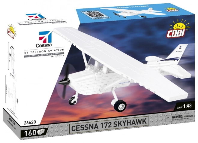 Cobi Building Block Cessna 172 Skyhawk White