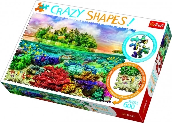 Trefl Puzzle Crazy Shapes Tropical Island