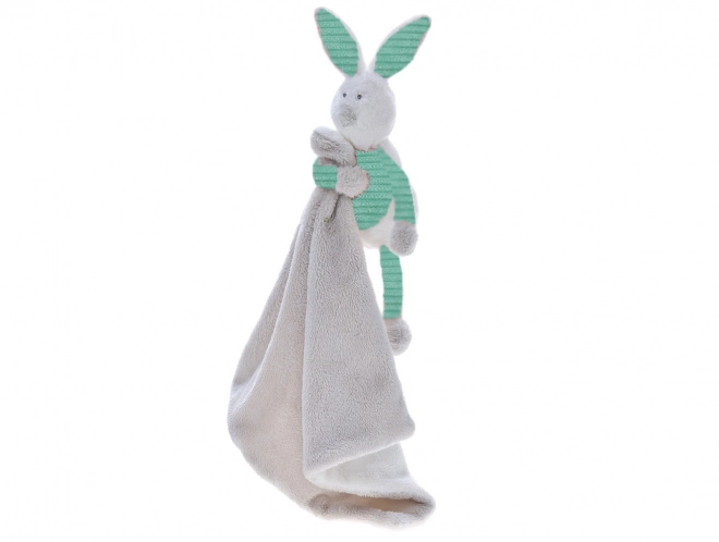 Beppe comfort blanket Enzo the rabbit