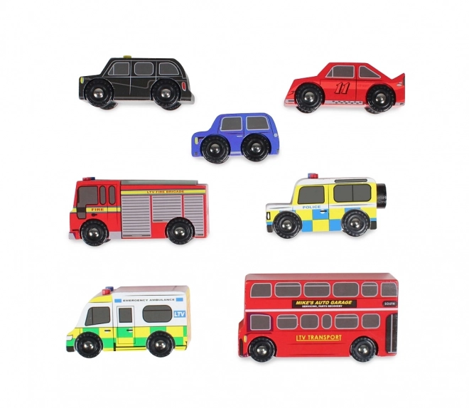 Le Toy Van London Car Set