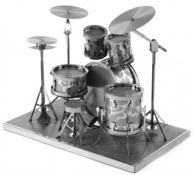 Metal Earth 3D Puzzle Drum Set