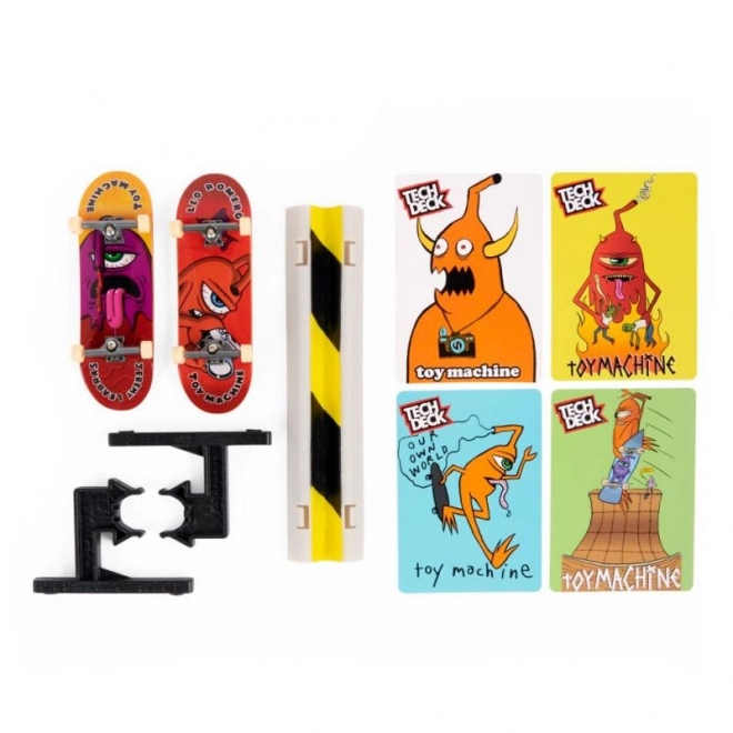 Tech Deck Fingerboard Double Pack with Obstacle