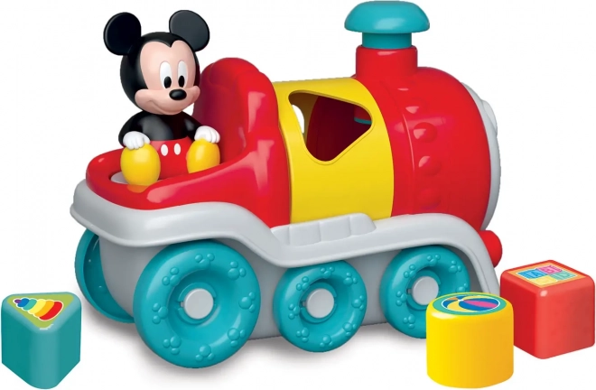 Shape Sorting Train with Mickey Mouse