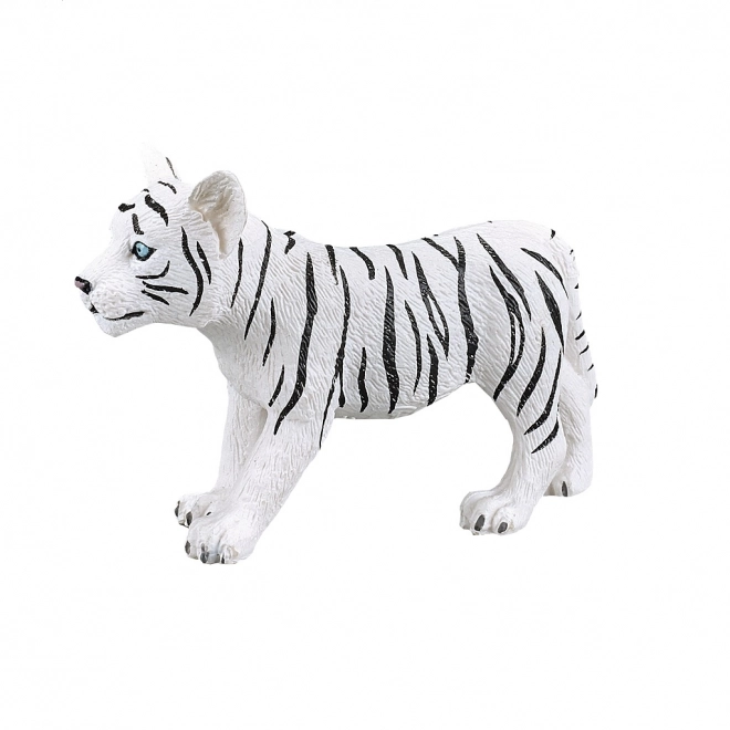 White Bengal Tiger Cub Figurine