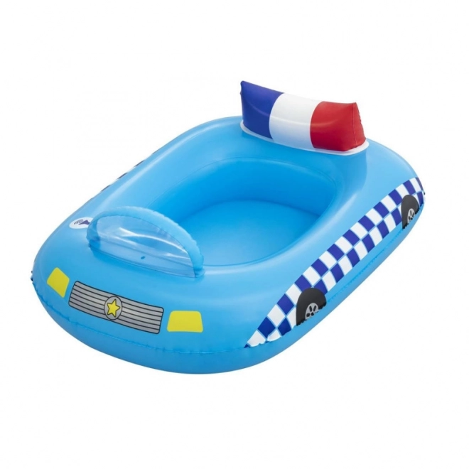 Inflatable Police Boat Toy for Kids - BESTWAY