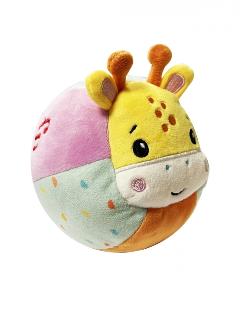 Stoffen giraffe met belletje van Fisher-Price