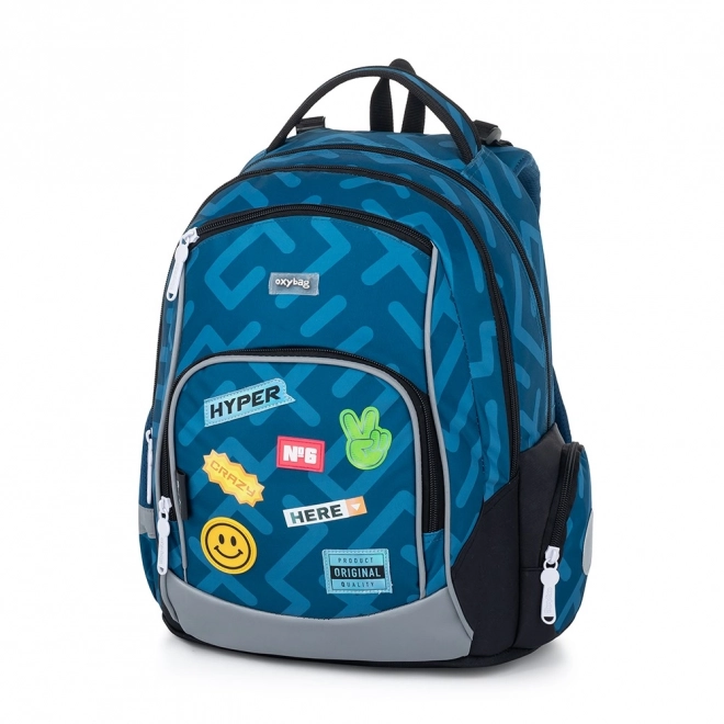 School Bag Set with OXY GO Stickers