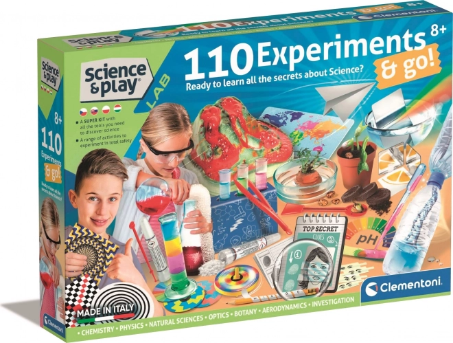 Clementoni Science and Play Laboratory: 110 Scientific Experiments