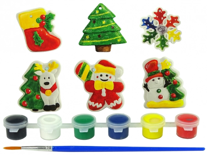 Plaster Casting Painting Set - Holiday Edition