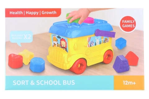 Shape Sorter School Bus