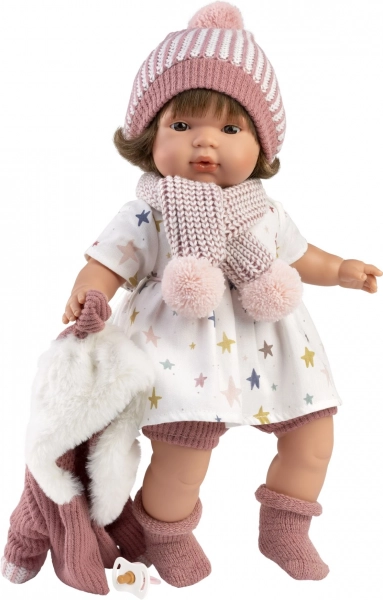 Llorens Lola realistic doll with sounds and soft body