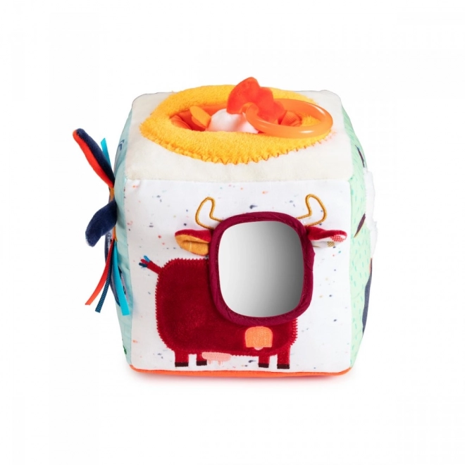 Textile Activity Cube with Surprises - Farm