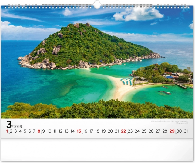 Zidni kalendar More 2026