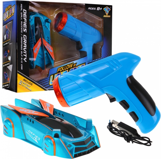 Laser-guided car for children 8+ Vertical and horizontal driving with infrared remote control