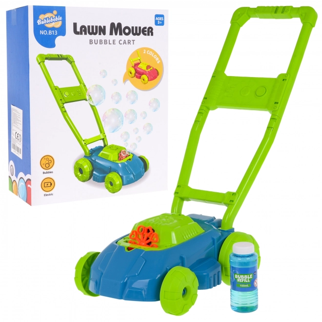 Bubble Machine Lawn Mower Toy for Kids 3+