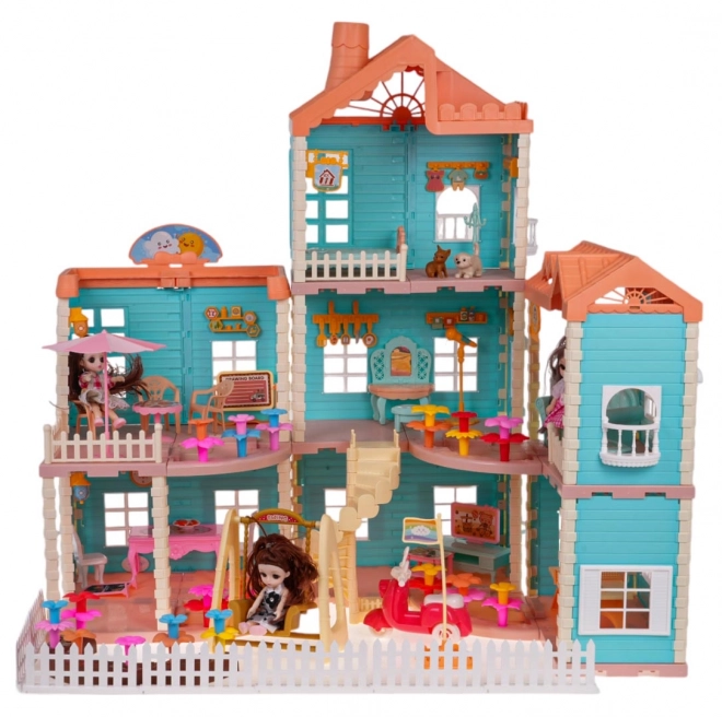 Interactive Dollhouse with Light and Water Effects