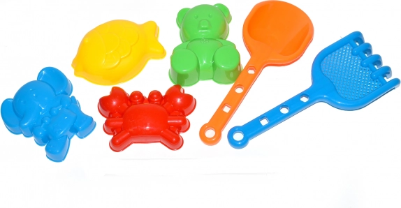Set sabbia Animali 6 pezzi