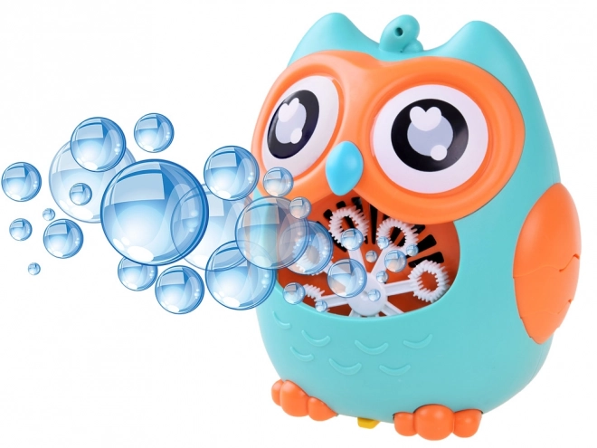 Bubble Machine Owl – blue