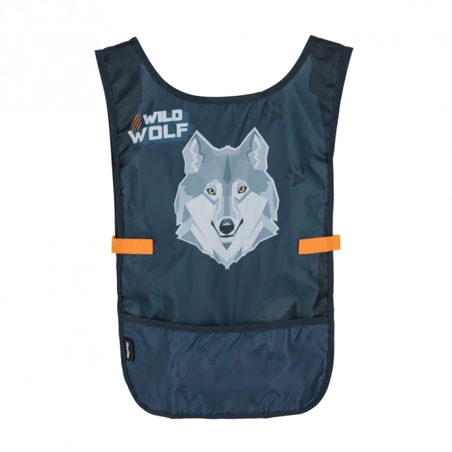 Creative Activity Wolf Apron Poncho