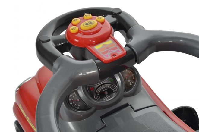 Interactive music steering wheel