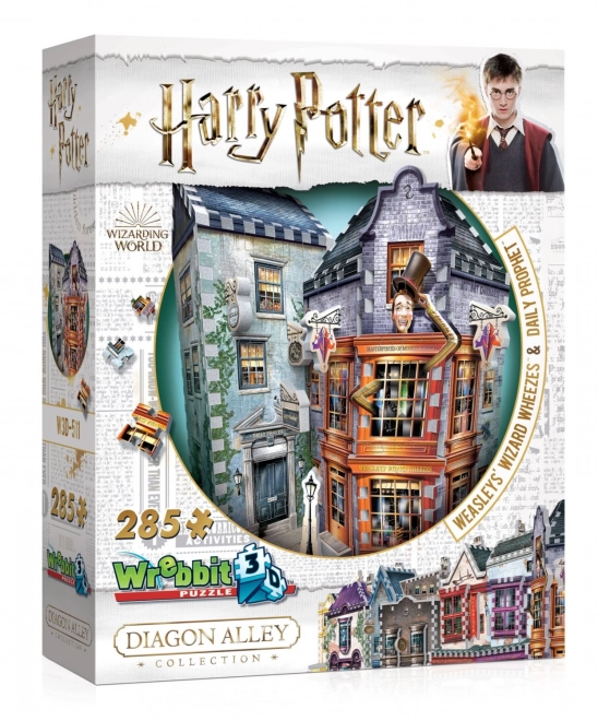 Harry Potter Weasleys' Wizard Wheezes and Daily Prophet 3D Puzzle