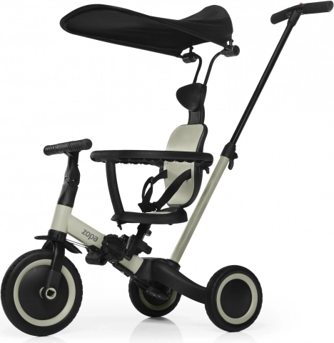 triciclo 6in1 con asta di guida Zopa Razor Pro – Boss Grey