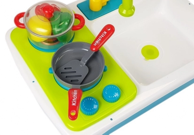 Play Sink and Stove Kitchen Set with Water