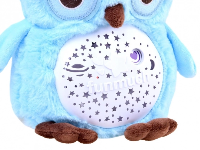 Soothing Owl Lullaby Projector Plush