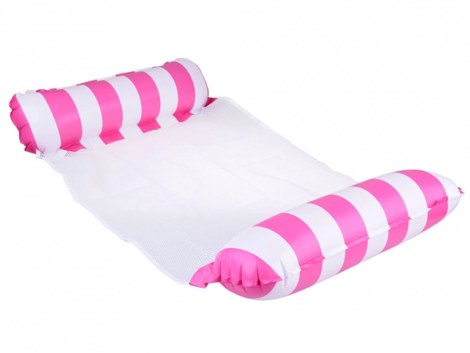 Inflatable Pink Water Hammock for Pool and Beach