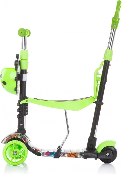 3-in-1: push, ride-on, and scooter