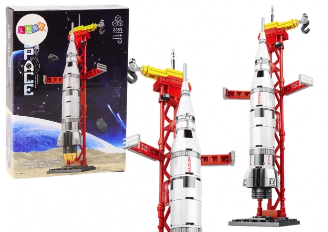 Space Rocket 93 Piece Building Blocks Set