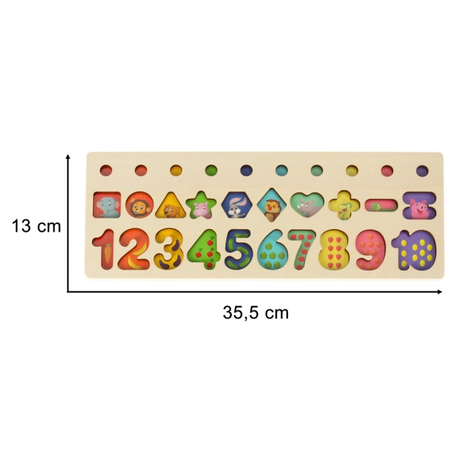 Wooden Montessori Educational Sorter and Abacus 2-in-1